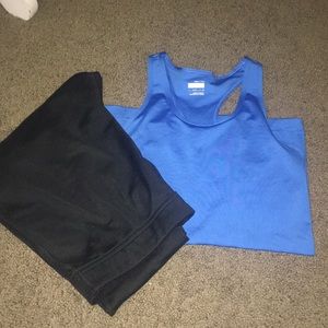 NikePro leggings and nike shirt BUNDLE!